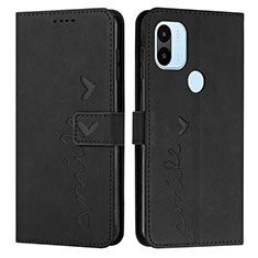 Funda de Cuero Cartera con Soporte Carcasa Y03X para Xiaomi Redmi A1 Plus Negro