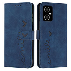 Funda de Cuero Cartera con Soporte Carcasa Y03X para Xiaomi Redmi Note 11R 5G Azul