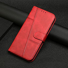 Funda de Cuero Cartera con Soporte Carcasa Y04X para Google Pixel 6a 5G Rojo