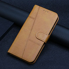 Funda de Cuero Cartera con Soporte Carcasa Y04X para Google Pixel 7 5G Marron Claro