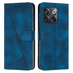 Funda de Cuero Cartera con Soporte Carcasa Y04X para OnePlus Ace Pro 5G Azul