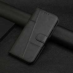 Funda de Cuero Cartera con Soporte Carcasa Y04X para Samsung Galaxy A03s Negro