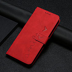 Funda de Cuero Cartera con Soporte Carcasa Y04X para Xiaomi Poco C55 Rojo