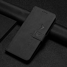 Funda de Cuero Cartera con Soporte Carcasa Y04X para Xiaomi Redmi 12C 4G Negro