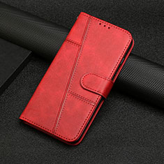 Funda de Cuero Cartera con Soporte Carcasa Y04X para Xiaomi Redmi Note 12S Rojo