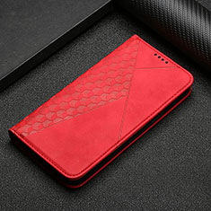 Funda de Cuero Cartera con Soporte Carcasa Y05X para Google Pixel 6 5G Rojo