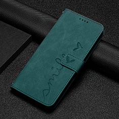 Funda de Cuero Cartera con Soporte Carcasa Y06X para Google Pixel 6a 5G Verde