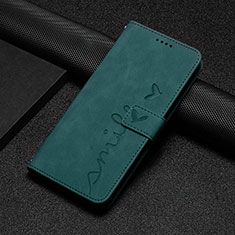 Funda de Cuero Cartera con Soporte Carcasa Y06X para Xiaomi Civi 2 5G Verde