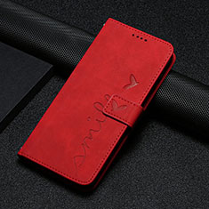 Funda de Cuero Cartera con Soporte Carcasa Y06X para Xiaomi Mi 12 Lite NE 5G Rojo