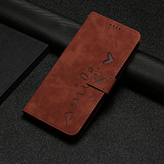 Funda de Cuero Cartera con Soporte Carcasa Y06X para Xiaomi Redmi Note 12 Turbo 5G Marron