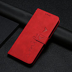 Funda de Cuero Cartera con Soporte Carcasa Y06X para Xiaomi Redmi Note 12S Rojo