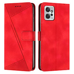 Funda de Cuero Cartera con Soporte Carcasa Y07X para Motorola Moto G Power 5G (2023) Rojo