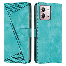 Funda de Cuero Cartera con Soporte Carcasa Y07X para Motorola Moto G Stylus (2023) 4G Verde