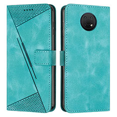 Funda de Cuero Cartera con Soporte Carcasa Y07X para Nokia G10 Verde