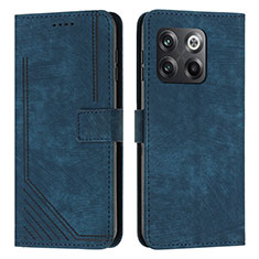 Funda de Cuero Cartera con Soporte Carcasa Y07X para OnePlus Ace Pro 5G Azul