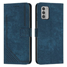 Funda de Cuero Cartera con Soporte Carcasa Y08X para Nokia G310 5G Azul