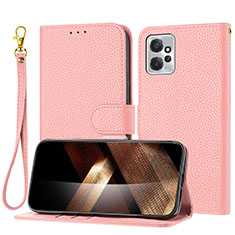 Funda de Cuero Cartera con Soporte Carcasa Y09X para Motorola Moto G Power 5G (2023) Oro Rosa