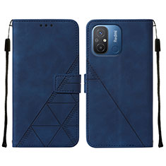 Funda de Cuero Cartera con Soporte Carcasa YB4 para Xiaomi Redmi 11A 4G Azul