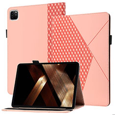 Funda de Cuero Cartera con Soporte Carcasa YX1 para Apple iPad Pro 11 (2020) Oro Rosa