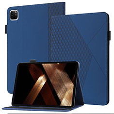 Funda de Cuero Cartera con Soporte Carcasa YX1 para Apple iPad Pro 11 (2021) Azul