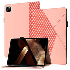 Funda de Cuero Cartera con Soporte Carcasa YX1 para Apple iPad Pro 11 (2021) Oro Rosa