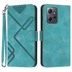 Funda de Cuero Cartera con Soporte Carcasa YX1 para Xiaomi Redmi Note 12 4G Verde