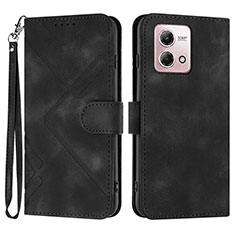 Funda de Cuero Cartera con Soporte Carcasa YX2 para Motorola Moto G Stylus (2023) 5G Negro