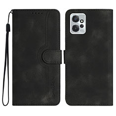 Funda de Cuero Cartera con Soporte Carcasa YX3 para Motorola Moto G Power 5G (2023) Negro