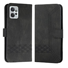 Funda de Cuero Cartera con Soporte Carcasa YX4 para Motorola Moto G Power 5G (2023) Negro