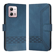 Funda de Cuero Cartera con Soporte Carcasa YX4 para Motorola Moto G Stylus (2023) 4G Azul