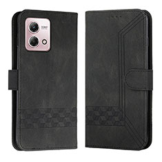 Funda de Cuero Cartera con Soporte Carcasa YX4 para Motorola Moto G Stylus (2023) 4G Negro