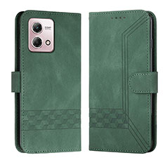 Funda de Cuero Cartera con Soporte Carcasa YX4 para Motorola Moto G Stylus (2023) 4G Verde