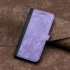 Funda de Cuero Cartera con Soporte Carcasa YX5 para Apple iPhone 14 Morado