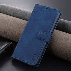 Funda de Cuero Cartera con Soporte Carcasa YZ1 para Huawei Mate 60 Azul