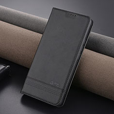 Funda de Cuero Cartera con Soporte Carcasa YZ1 para Xiaomi Redmi Note 13 Pro+ Plus 5G Negro