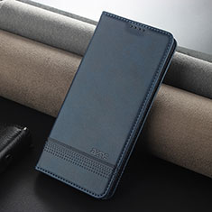 Funda de Cuero Cartera con Soporte Carcasa YZ2 para Huawei Honor 90 Lite 5G Azul