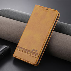 Funda de Cuero Cartera con Soporte Carcasa YZ2 para Xiaomi Redmi K60 Ultra 5G Marron Claro