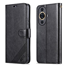 Funda de Cuero Cartera con Soporte Carcasa YZ3 para Huawei Nova 11 Ultra Negro