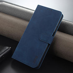 Funda de Cuero Cartera con Soporte Carcasa YZ3 para Huawei Nova Y91 Azul