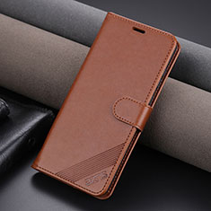 Funda de Cuero Cartera con Soporte Carcasa YZ4 para Oppo Find X6 5G Marron