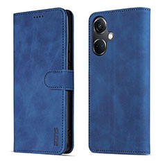 Funda de Cuero Cartera con Soporte Carcasa YZ5 para OnePlus Nord CE 3 5G Azul