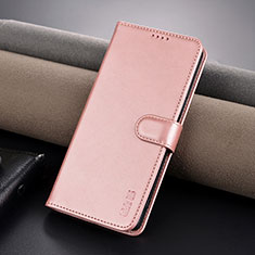 Funda de Cuero Cartera con Soporte Carcasa YZ5 para Xiaomi Redmi Note 13 5G Oro Rosa