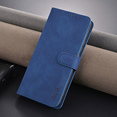 Funda de Cuero Cartera con Soporte Carcasa YZ5 para Xiaomi Redmi Note 13 Pro 5G Azul