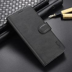 Funda de Cuero Cartera con Soporte Carcasa YZ6 para Oppo A58 5G Negro