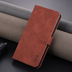 Funda de Cuero Cartera con Soporte Carcasa YZ6 para Oppo A78 4G Marron