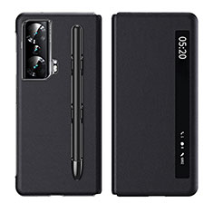 Funda de Cuero Cartera con Soporte Carcasa ZL1 para Huawei Honor Magic Vs Ultimate 5G Negro