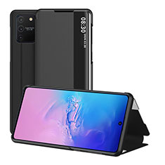 Funda de Cuero Cartera con Soporte Carcasa ZL2 para Samsung Galaxy S10 Lite Negro