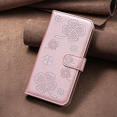 Funda de Cuero Cartera con Soporte Flores Carcasa BF2 para Google Pixel 7 5G Oro Rosa