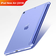 Funda de Cuero Cartera con Soporte L01 para Apple iPad Air 3 Azul