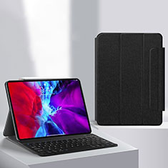 Funda de Cuero Cartera con Soporte L04 para Apple iPad Pro 11 (2022) Negro